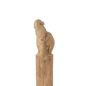 J-Line decoratie Olifant Op Boomstam – hout – naturel – small J-Line decoratie Olifant Op Boomstam – hout – naturel – small