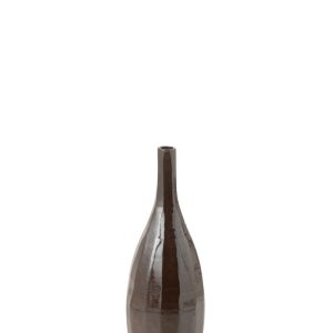 J-Line vaas Fles Blinkend – terra – bruin – small – 70 cm hoog