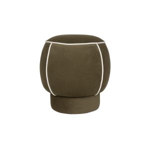 Housecraft Living Marina Poef Rond 45 cm Groen