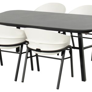 Hartman Tuintafel Tubb – Zwart Keramiek Aluminium – 185x100x75cm