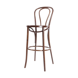 Fameg Vienna Thonet No. 18 houten barkruk walnoot – 75 cm Fameg Vienna Thonet No. 18 houten barkruk walnoot – 75 cm