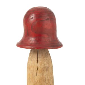 J-Line decoratie Paddenstoel Stolp – hout – rood/naturel – large J-Line decoratie Paddenstoel Stolp – hout – rood/naturel – large