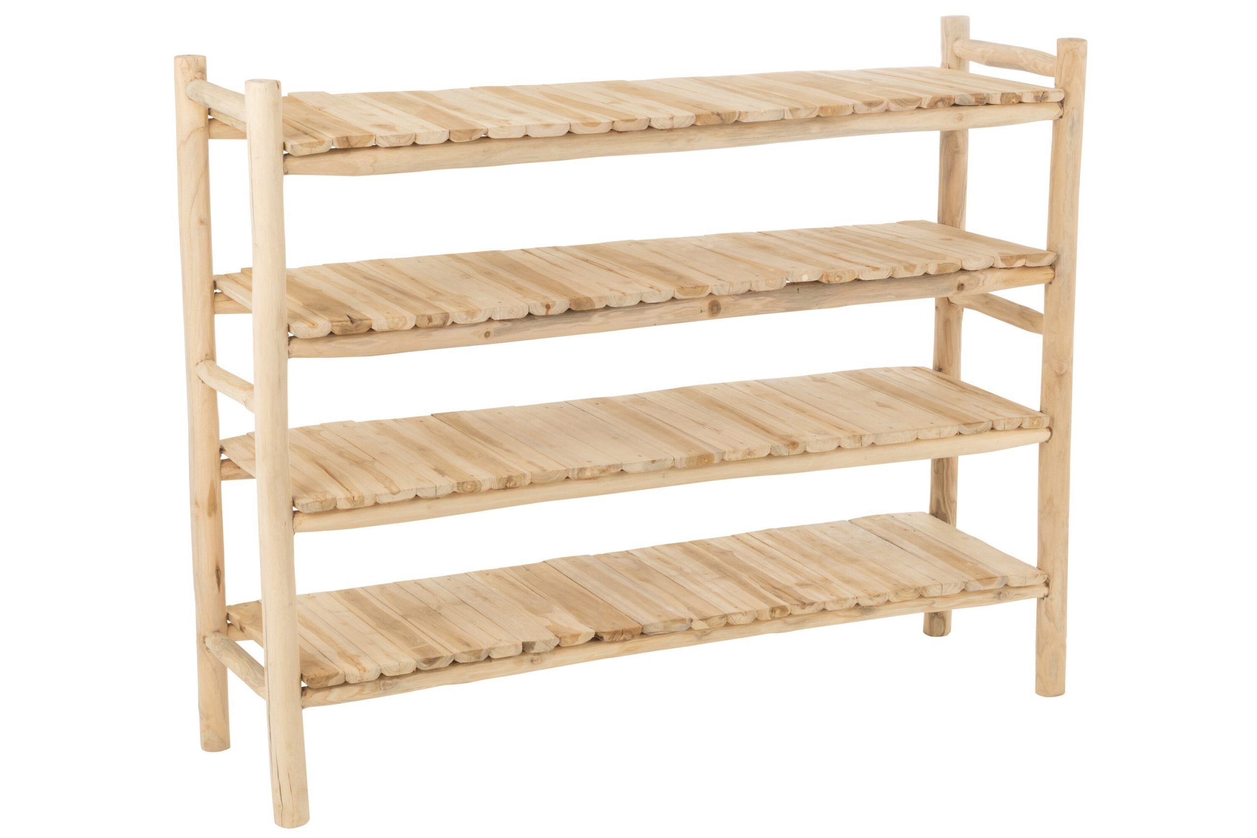 J-Line rek Ranch - hout - naturel