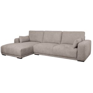 Furnhouse chaise longue bank links California – Beige – Stof – 105×305