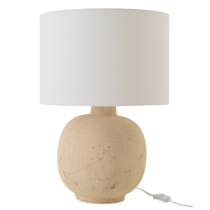 J-Line tafellamp Bal – keramiek – beige