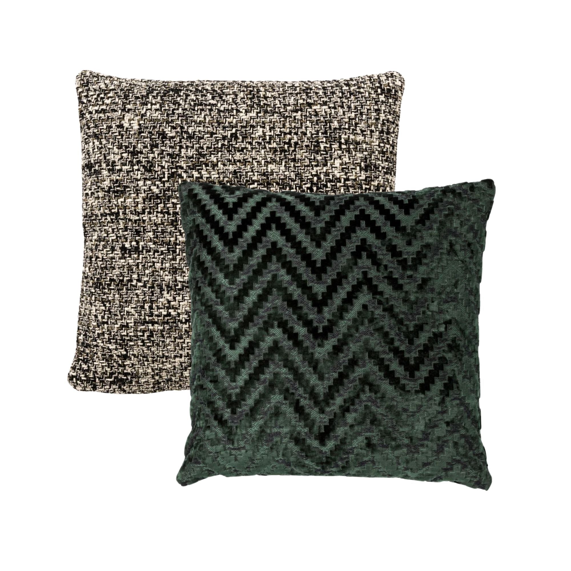 HOII VOORDEELSET ICONIC GREEN - Set van 2 Sierkussens - Mountain View