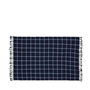 Hübsch plaid Flok – katoen – 140x200cm