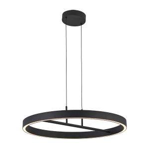 Freelight hanglamp Livello – 2 lichts – 60 x 150 cm – zwart Freelight hanglamp Livello – 2 lichts – 60 x 150 cm – zwart
