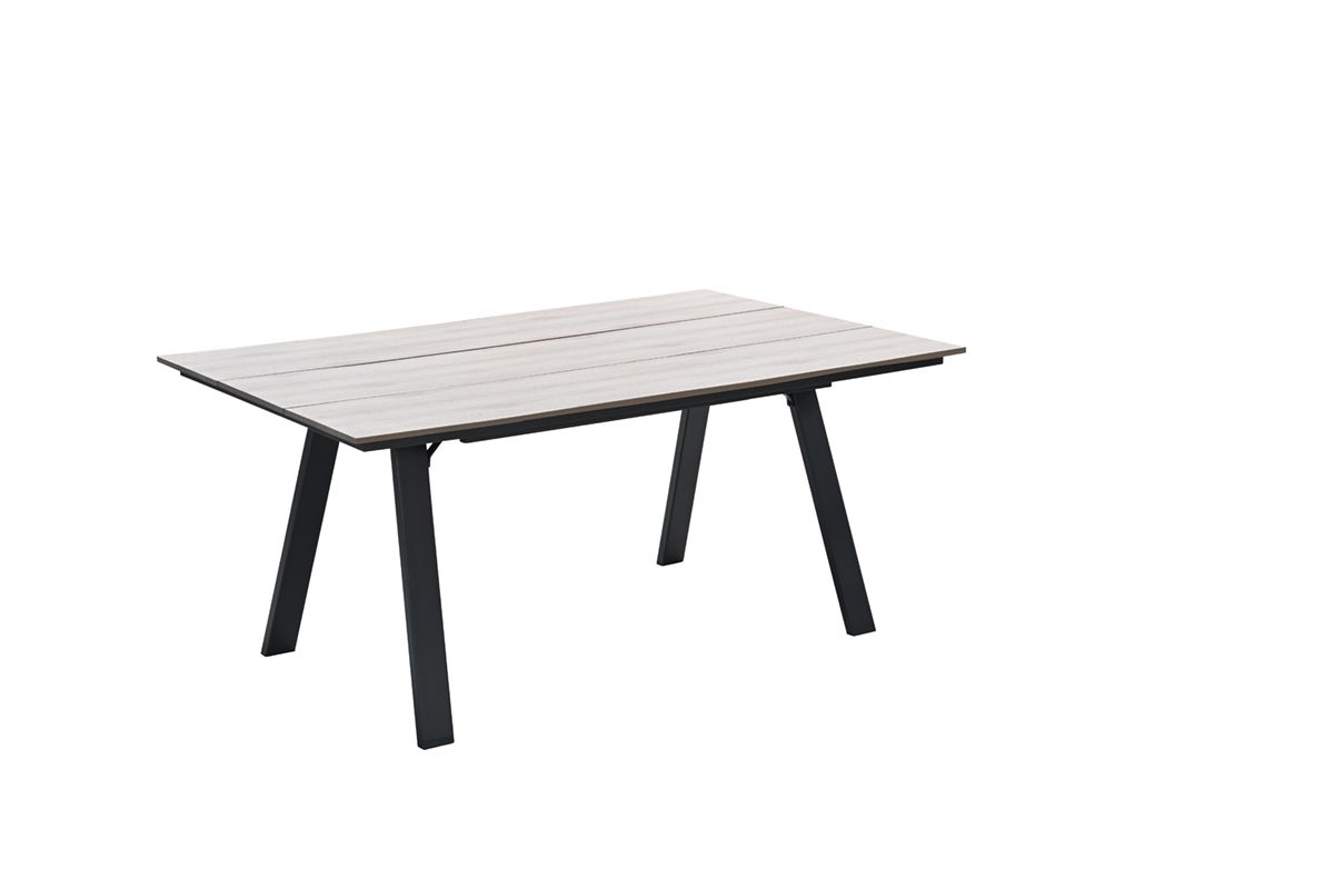 Garden Impressions Nevada dining tuintafel - 205 cm - light teak Viron