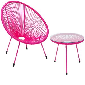 Kare Design Tuinmeubilair Acapulco Mono roze Kare Design Tuinmeubilair Acapulco Mono roze