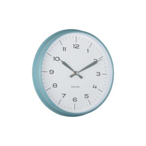 Karlsson wandklok Modern Factory – blauw – Ø30cm Karlsson wandklok Modern Factory – blauw – Ø30cm