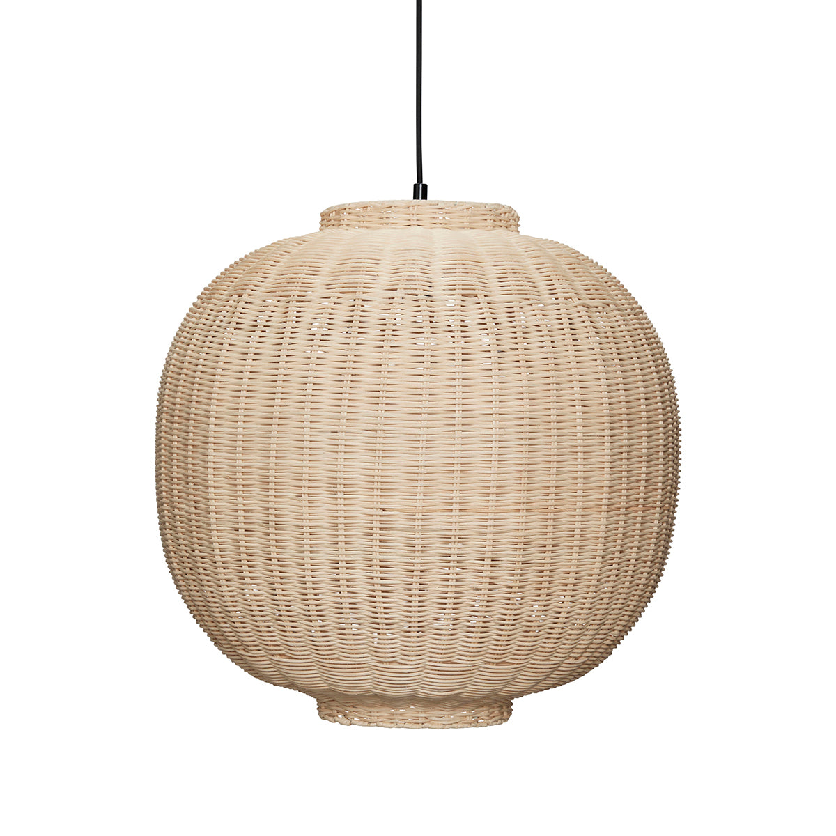 Hübsch hanger Chand - rotan - ø45xh43cm, e27
