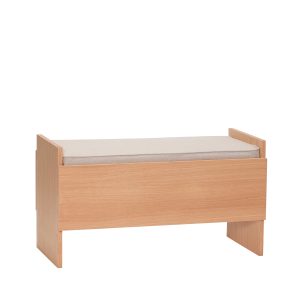 Hübsch bank Forma – mdf/eikenfineer/polyester – 85x42xh48cm