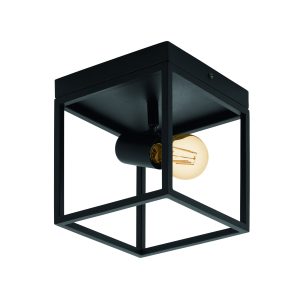 EGLO plafondlamp Silentina – e27 – 18 cm – zwart