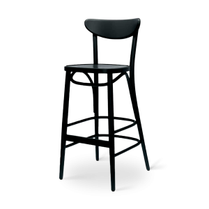 Fameg Musa houten barkruk zwart – 75 cm Fameg Musa houten barkruk zwart – 75 cm