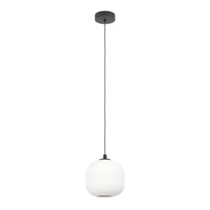 EGLO hanglamp Mantunalle – e27 – ø 20 cm – zwart