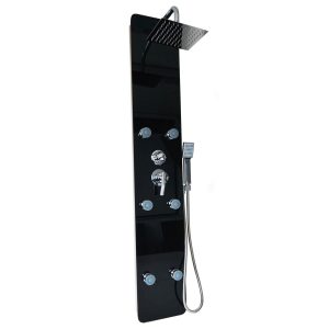Home Deluxe Douchepaneel DIVE Zwart Home Deluxe Douchepaneel DIVE Zwart