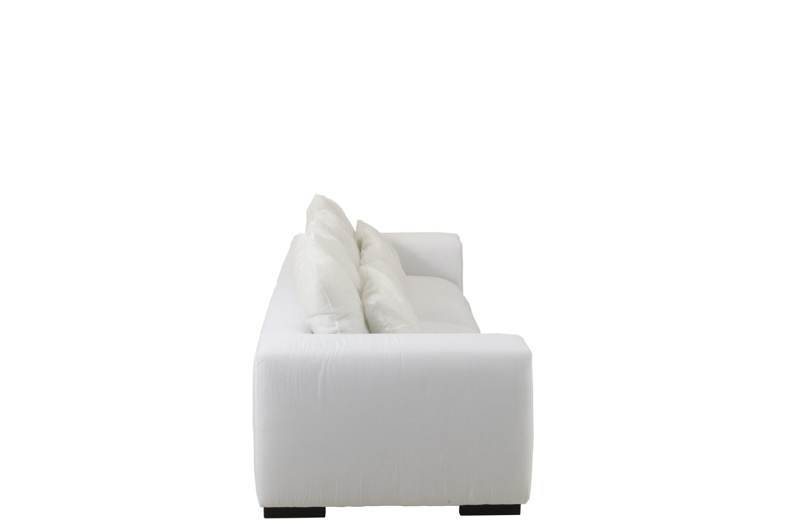 J-Line onderstel Zetel + 9 Kussens Monaco Xl - textiel - wit