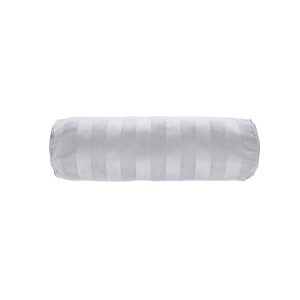 KAAT Amsterdam decoratiekussen Softy Stripe – 22×70 cm – licht grijs