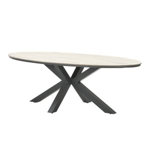 Garden Impressions tuinset Ross – Tulli zwart – light teak look – 220x Garden Impressions tuinset Ross – Tulli zwart – light teak look – 220x