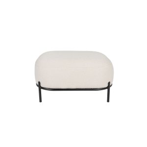 Housecraft Living Polly Hocker Teddy Ivoor