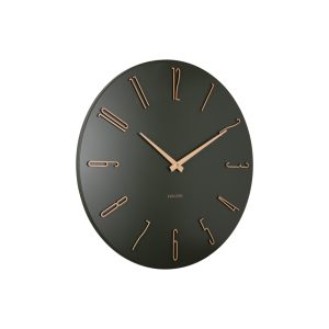 Karlsson wandklok Esmerado Large – groen – Ø60cm Karlsson wandklok Esmerado Large – groen – Ø60cm