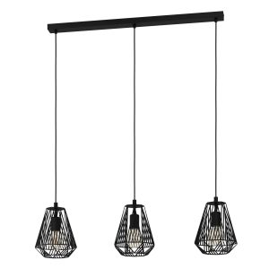 EGLO hanglamp Stype – e27 – 96 cm – zwart