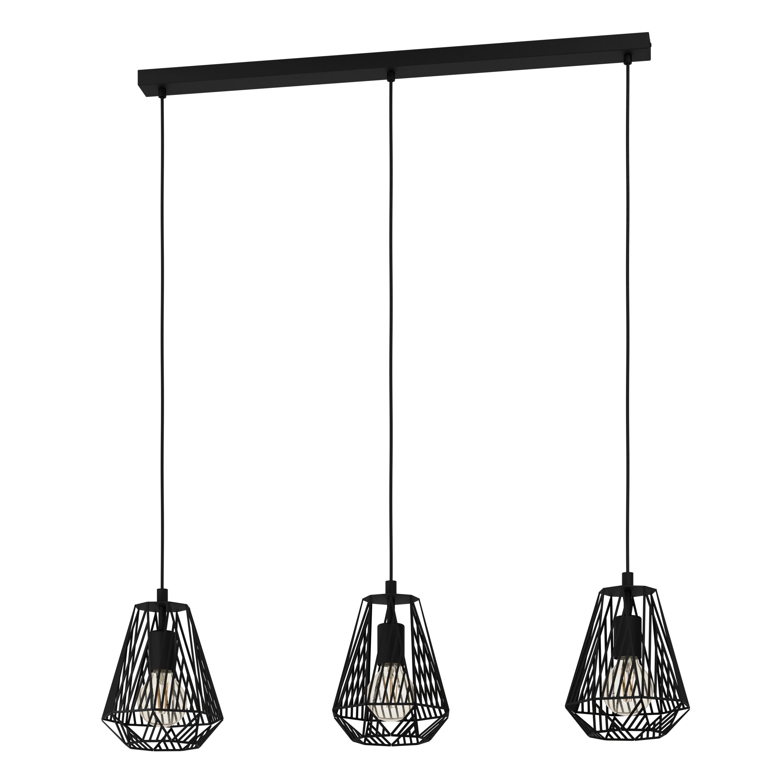 EGLO hanglamp Stype - e27 - 96 cm - zwart