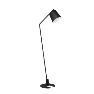 EGLO vloerlamp Oneda – e27 – 160,5 cm – zwart, wit EGLO vloerlamp Oneda – e27 – 160,5 cm – zwart, wit