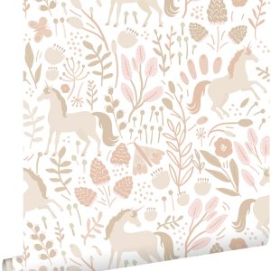 ESTAhome behang unicorns beige – 53 cm x 10.05 m – 139873 ESTAhome behang unicorns beige – 53 cm x 10.05 m – 139873