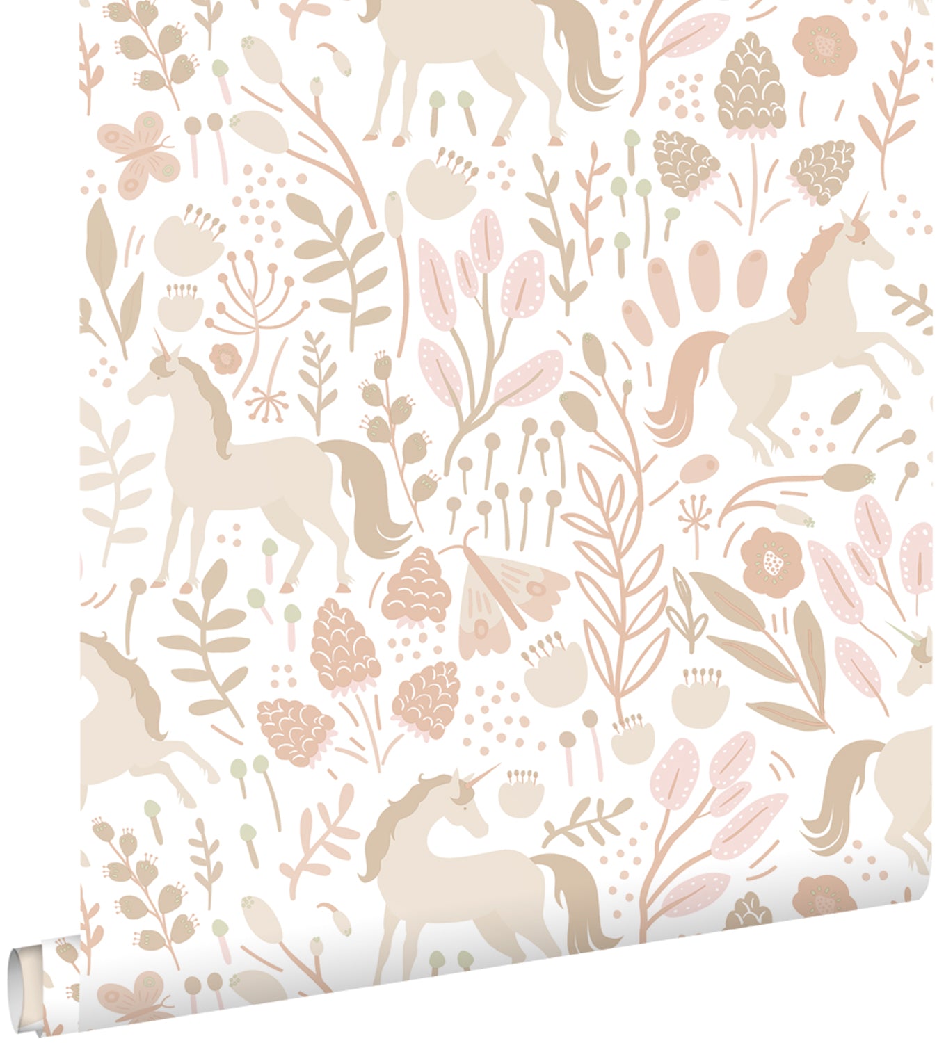 ESTAhome behang unicorns beige - 53 cm x 10.05 m - 139873