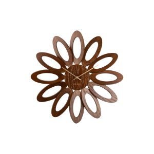 Karlsson wandklok Fiore – bruin – Ø40cm Karlsson wandklok Fiore – bruin – Ø40cm