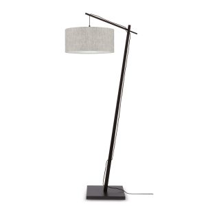 GOOD&MOJO vloerlamp Andes – bruin – Ø47cm
