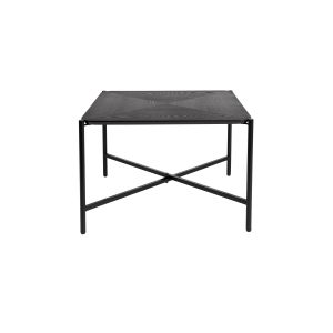 Housecraft Living Marcio Salontafel Vierkant Hout/ Metaal 40×40 cm Zwa