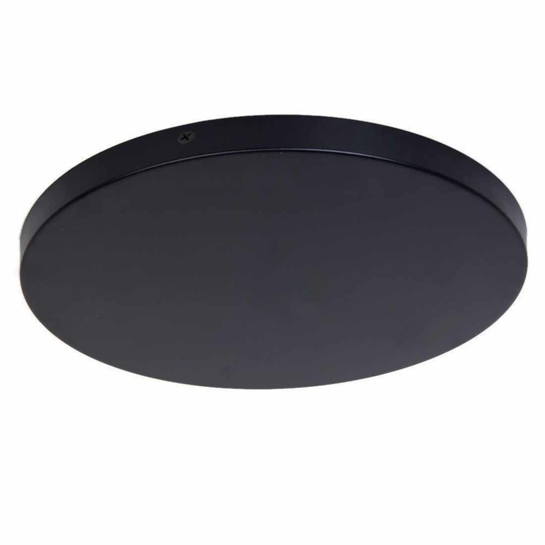 Freelight plafondplaat rond - 45 x 4 cm - zwart