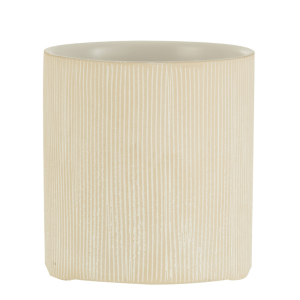 J-Line bloempot Maria Rond – keramiek – wit – small – Ø 12 cm J-Line bloempot Maria Rond – keramiek – wit – small – Ø 12 cm