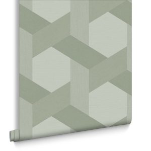 Graham & Brown Vliesbehang – Fractal Sage – Groen Graham & Brown Vliesbehang – Fractal Sage – Groen