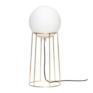 Hübsch lamp Balance – glas/ijzer – ø25xh60cm, e27/40w Hübsch lamp Balance – glas/ijzer – ø25xh60cm, e27/40w
