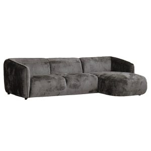 Giga Meubel Chaise Longue Bank Lille – 3-Zits – Rechts – Mokka – Stof Giga Meubel Chaise Longue Bank Lille – 3-Zits – Rechts – Mokka – Stof