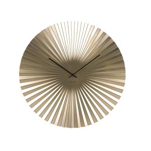 Karlsson wandklok Sensu – goud – Ø50cm Karlsson wandklok Sensu – goud – Ø50cm