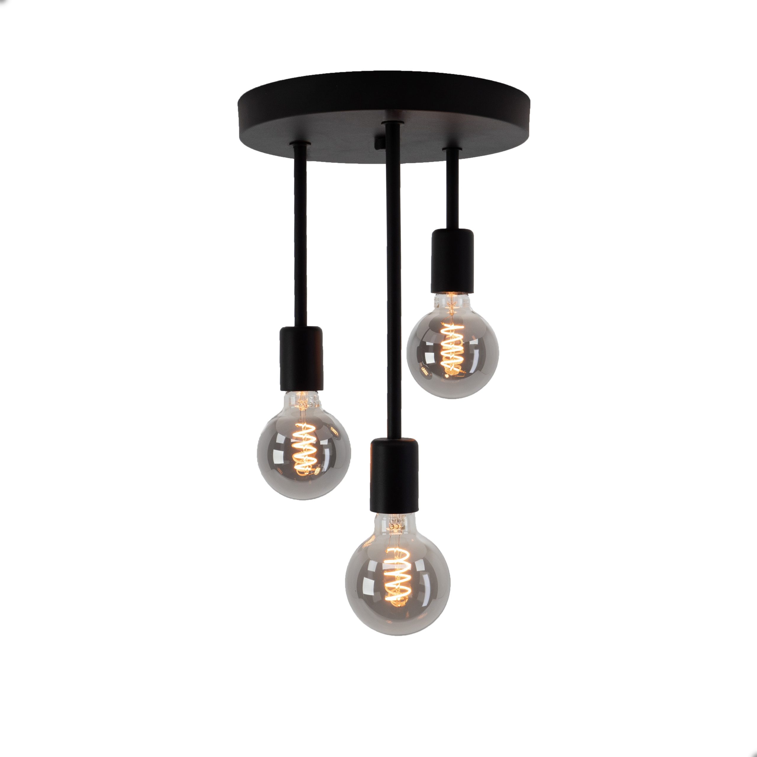 EGLO plafondlamp Wilmcote - e27 - ø 28 cm - zwart