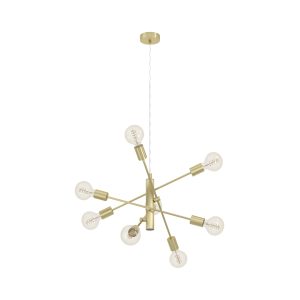 EGLO hanglamp Gradoli 1 – e27 – ø 71 cm – goud EGLO hanglamp Gradoli 1 – e27 – ø 71 cm – goud