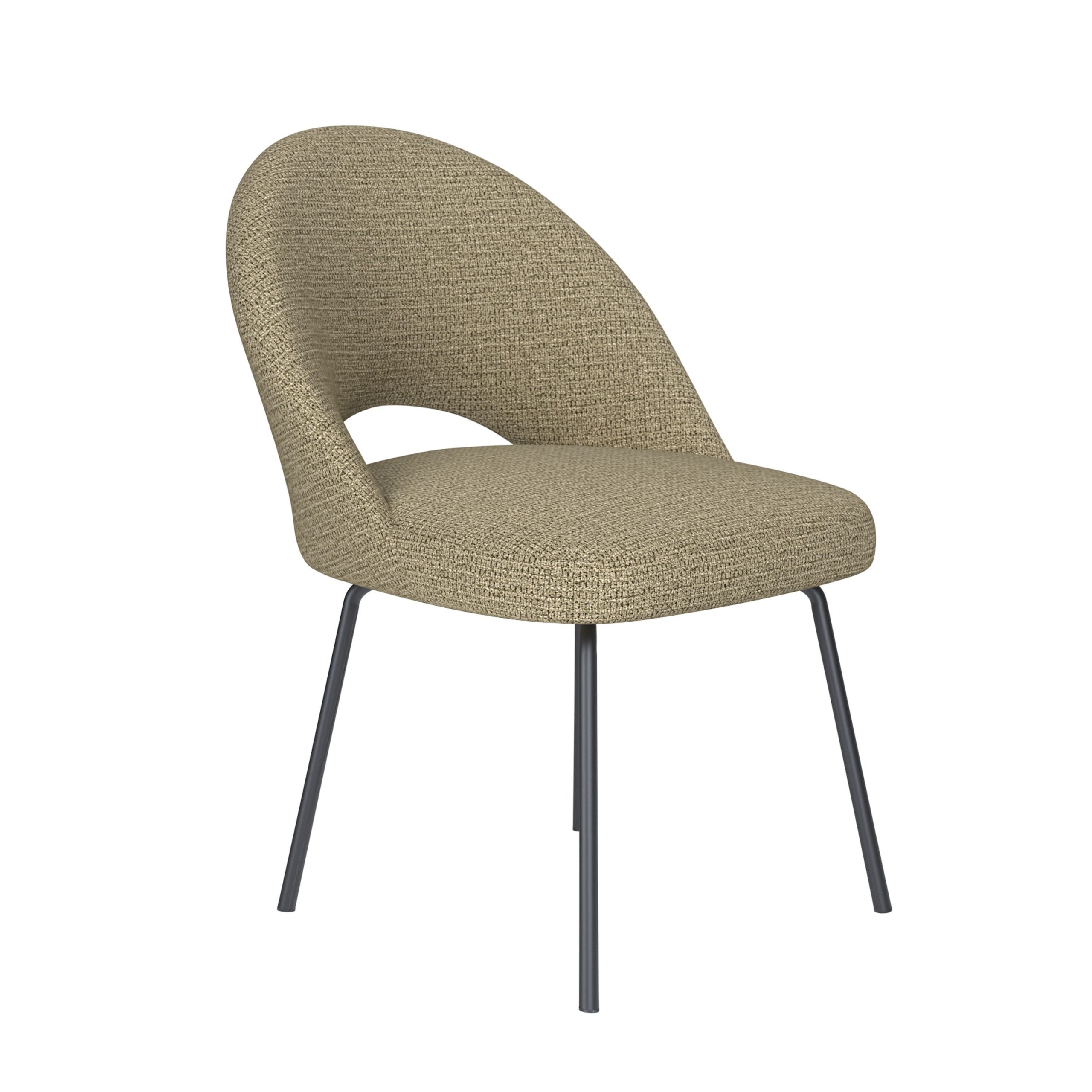 Housecraft Living Mick Eetkamerstoel Metaal Pistache groen