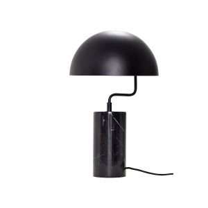 Hübsch tafellamp Poise – ijzer/marmer – ø30xh48cm, e27