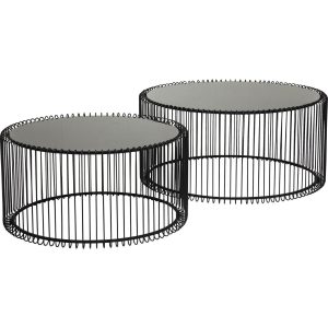 Kare Design Salontafel Wire Zwart (2/Set) Kare Design Salontafel Wire Zwart (2/Set)