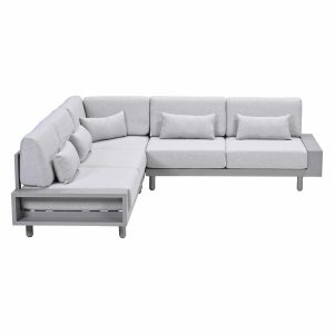 Garden Impressions loungeset lizzy taupe 3-delig