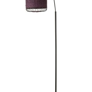 J-Line vloerlamp Lantaarn – metaal – paars