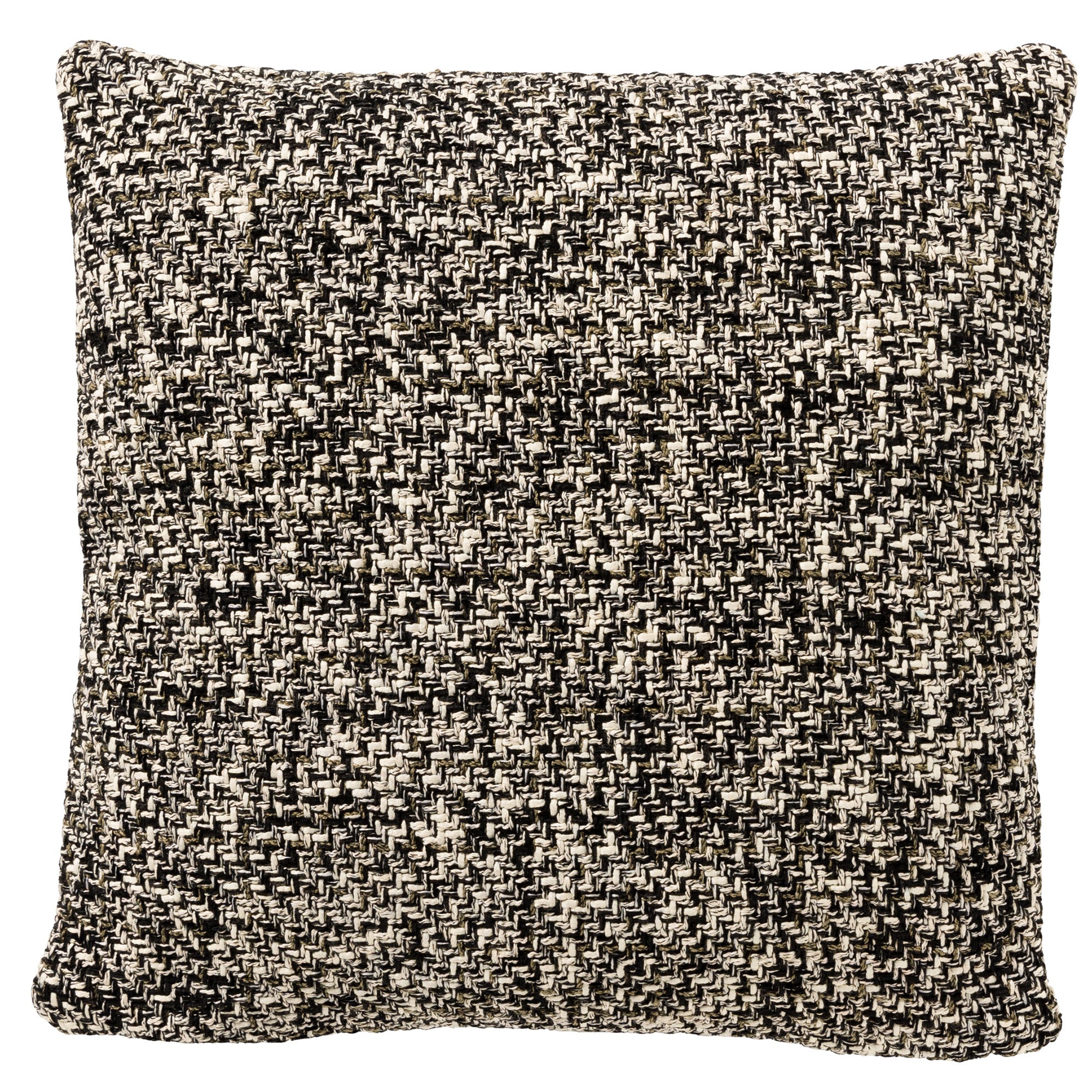 PHILIPPE | sierkussen 45x45 cm | Raven | zwart | Hoii | met duurzame k