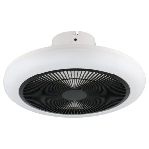 EGLO kostena plafondlamp met ventilator Kostrena – led-cct – wit, zwar EGLO kostena plafondlamp met ventilator Kostrena – led-cct – wit, zwar