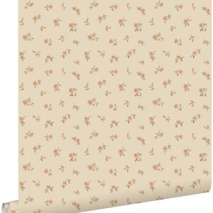 ESTAhome behang vintage bloemetjes beige – 53 cm x 10.05 m – 139834 ESTAhome behang vintage bloemetjes beige – 53 cm x 10.05 m – 139834